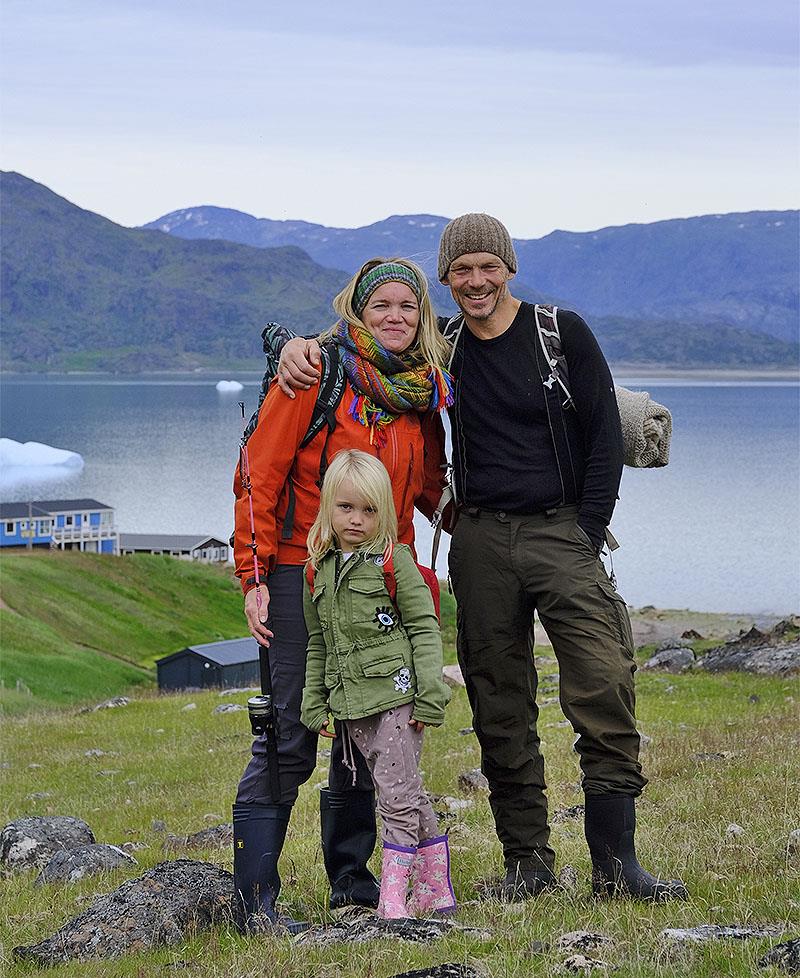 The Slungaard Myklebust clan off to go fishing in Greenland - or is that catching? - photo © Jon Petter Slungaard Myklebust