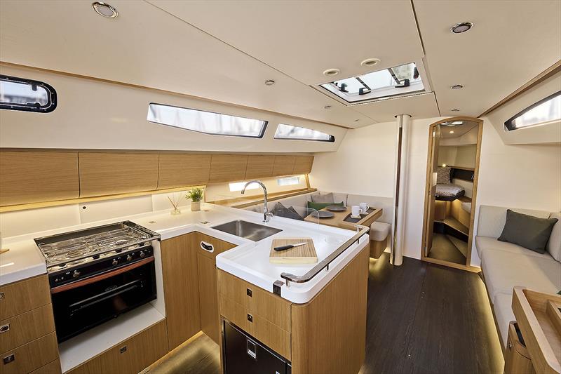 Galley - J/45 photo copyright J/Boats taken at  and featuring the Cruising Yacht class
