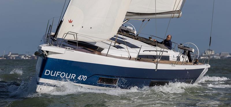 The new Dufour 470 will be on display at the 2022 Melbourne International Boat Show - photo © The Yacht Sales Co