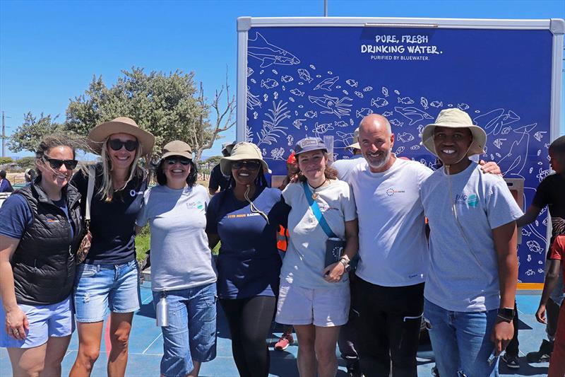 Cleaning with purpose at the Kuils River Catchment Area in Cape Town, South Africa - photo © Bluewater