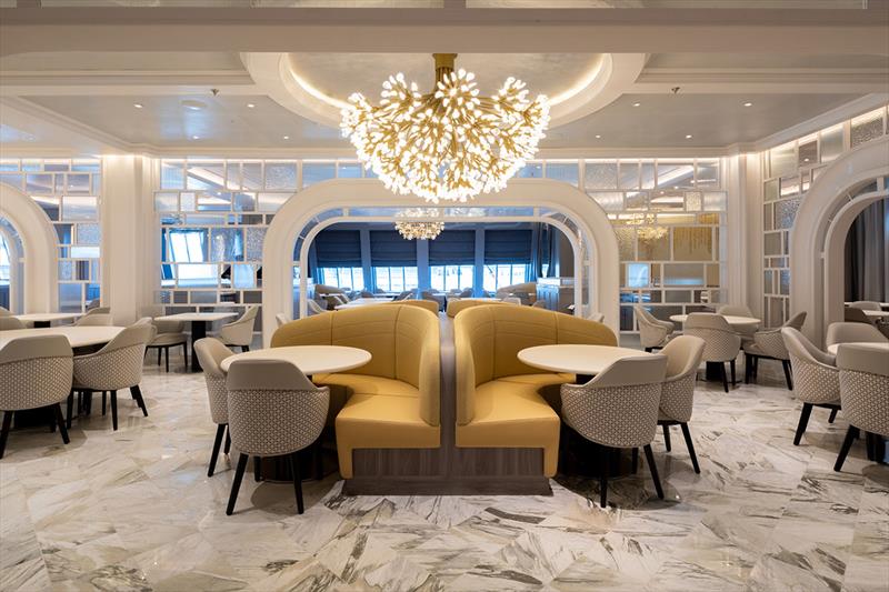 Oceania Vista - The `Grand Dining Room` - photo © Camilla Bach