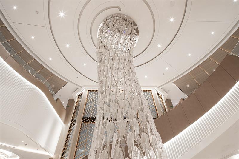 Oceania Vista - The Atrium - photo © Camilla Bach