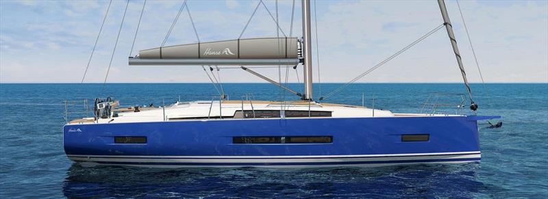 Hanse release new 410 model photo copyright Windcraft Yachts taken at  and featuring the Cruising Yacht class