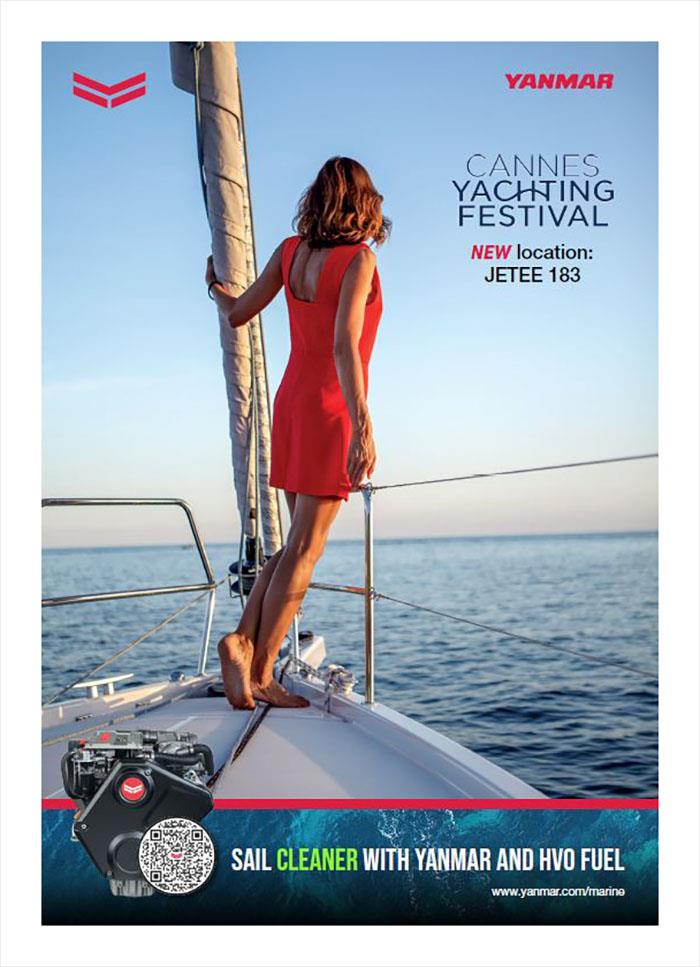Yanmar's Green Journey at Cannes Yachting Festival photo copyright Michele Durkin taken at  and featuring the Cruising Yacht class