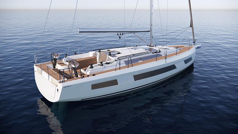 The new Dufour 44 features a suite of new design innovations - photo © Dufour Yachts