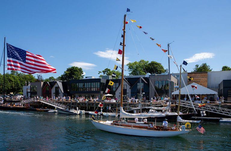 The Wharf at Lyman-Morse - photo © Lyman-Morse Boatbuilding