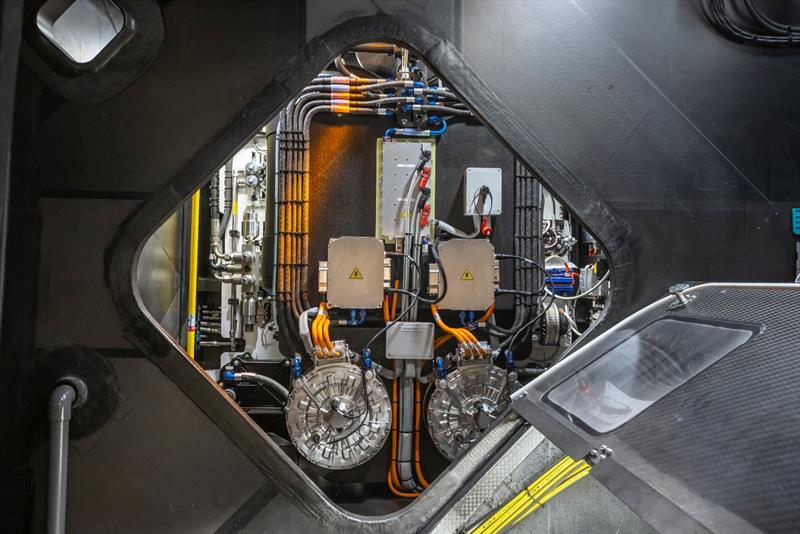 Helix electric motor technologies for ‘Magic Carpet e' high-performance yacht - photo © Helix