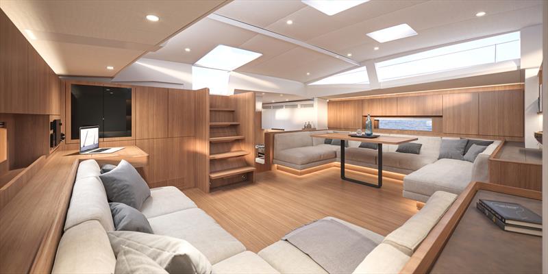 Solaris 74C teak - photo © Solaris Yachts