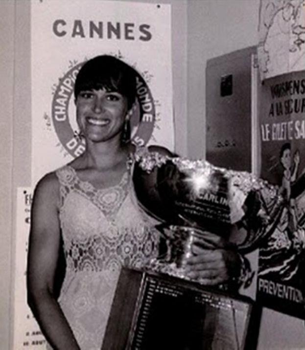 Marie Faroux wins the International Moth 1968 World Championships in a Duflos design - photo © IMCA