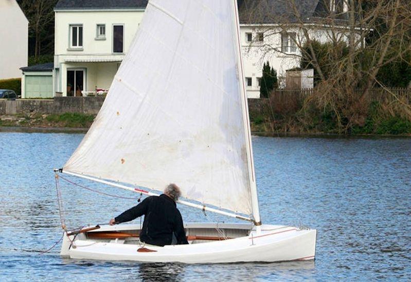 An early French Moth showing the very conventional nature of the boat - photo © David Henshall