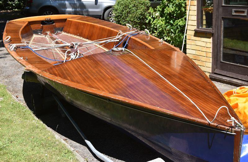 For a lightweight hull now 55 years old, Ghost number 10 is still in fair condition - photo © David Henshall