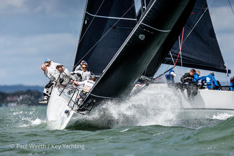 McFly en route to victory in the J/111 Nationals - photo © Paul Wyeth Photography / Key Yachting