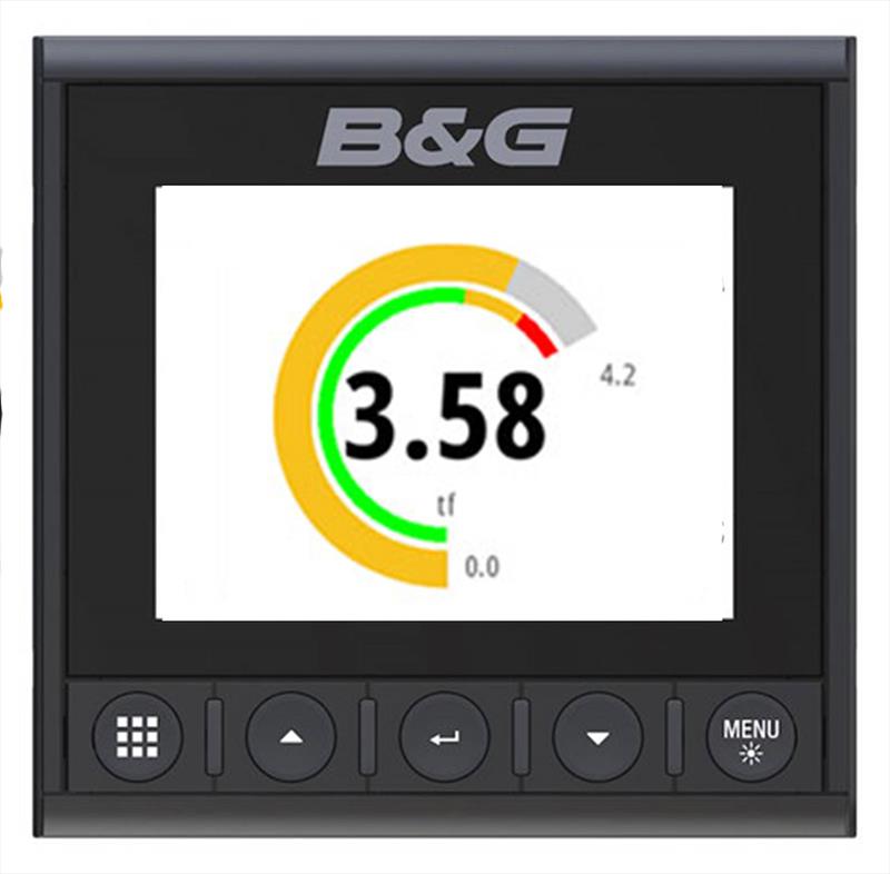 Load dial on B&G Triton² displays - photo © B&G / Cyclops Marine