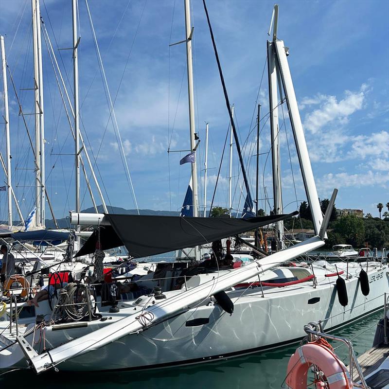 After 'Bloom' was dismasted, load sensor data was of valuable use - photo © Cyclops Marine