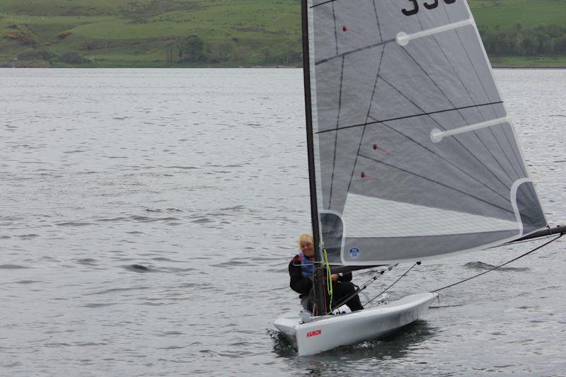 Zippy (and Liz Potter) wins race 3 in the D-Zero class at the Harken One Design Regatta at Largs - photo © Zoe Linton