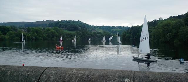 Derbyshire Youth Sailing at Toddbrook in 2015 photo copyright Mike Haynes taken at Toddbrook Sailing Club and featuring the Dinghy class