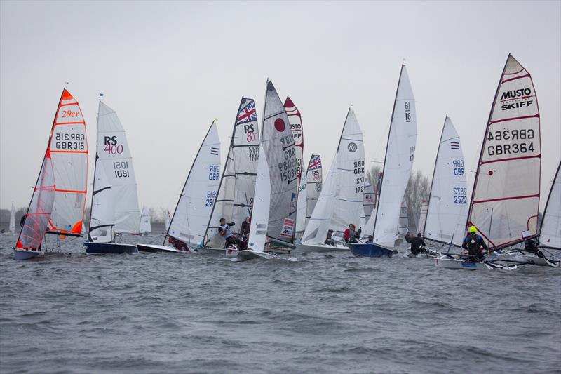 The GJW Direct SailJuice Winter Series champion will be crowned at the Oxford Blue - photo © Tim Olin / www.olinphoto.co.uk