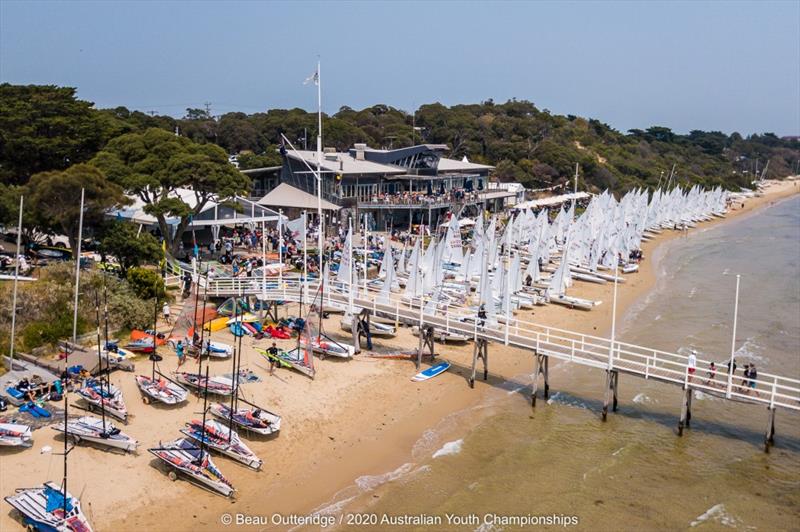 2020 Australian Youth Championships at Sorrento Sailing Couta Boat Club photo copyright Beau Outteridge / 2020 Australian Youth Championships taken at Sorrento Sailing Couta Boat Club and featuring the Dinghy class