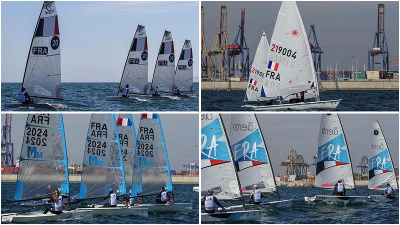 The four boats on trial photo copyright World Sailing taken at Real Club Nautico Valencia and featuring the Dinghy class