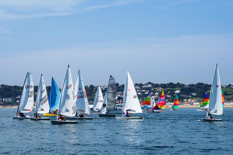 Carey Olsen Jersey Regatta 2023 - Class 8 photo copyright Simon Ropert taken at Royal Channel Islands Yacht Club and featuring the Dinghy class