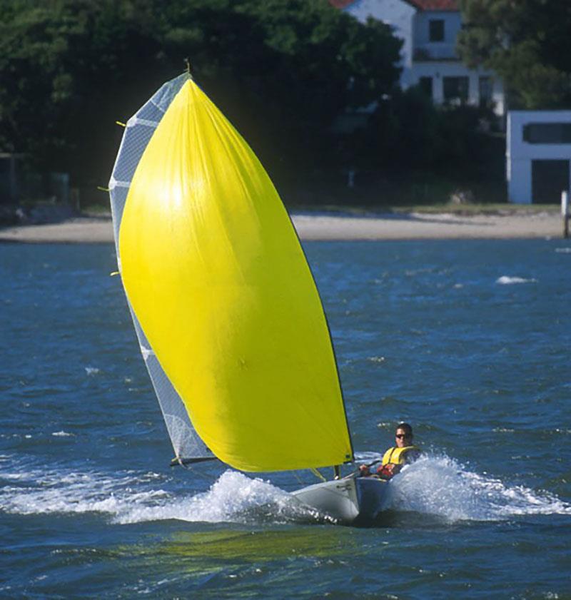 Jim Close sending the mighty X3 - photo © Jim Close