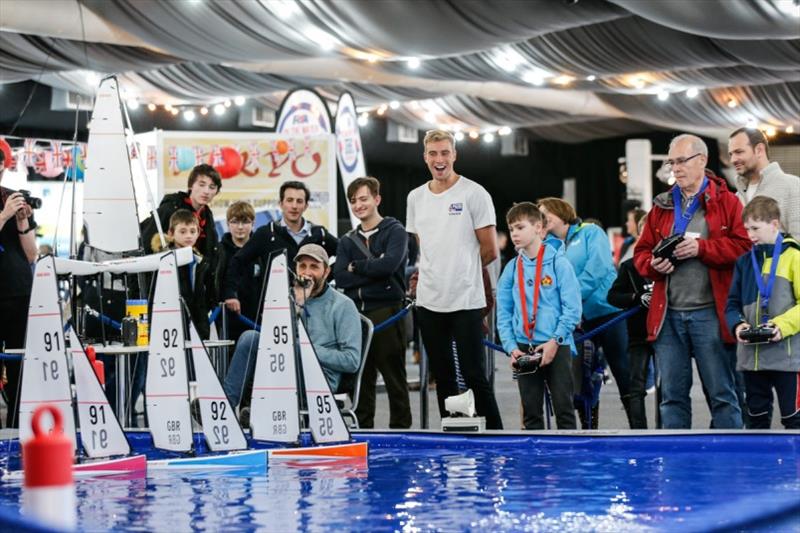 Model yachting at the RYA Dinghy Show 2020 photo copyright Paul Wyeth / RYA taken at RYA Dinghy Show and featuring the RG65 class