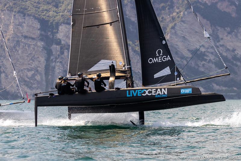 Live Ocean Racing - Foiling Week, Lake Garda, Italy, July 2022 photo copyright Dani Devine taken at Vela Club Campione del Garda and featuring the  class