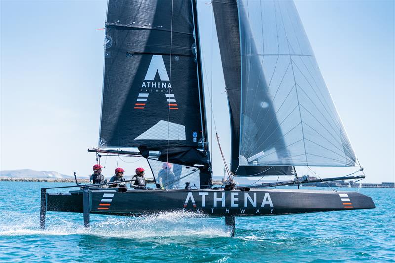 The Athena Pathway ETF26 training in Weymouth photo copyright C Gregory / Athena Pathway taken at Weymouth & Portland Sailing Academy and featuring the  class