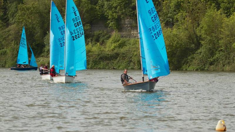 Enterprises at Ely photo copyright Mark Coupler taken at Ely Sailing Club and featuring the Enterprise class