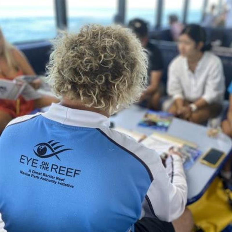 Eye on the Reef Tourism Monitoring Effort dashboard - photo © GBRMPA