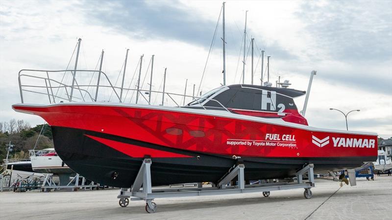 The completed demonstration boat photo copyright Yanmar Marine taken at  and featuring the Environment class