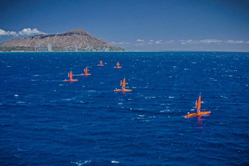 Saildrone performed a 30-day proof-of-concept demonstration for the US Coast Guard off the coast of Hawaii to show how USVs could be used to provide persistent MDA at sea. - photo © Saildrone