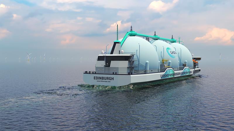 Liquid hydrogen tanker by LH2 Europe and C-Job - photo © C-Job Naval Architects