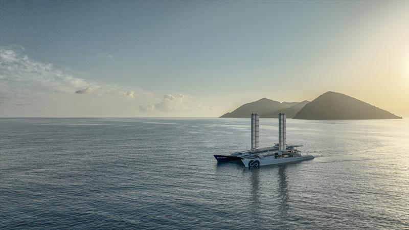 Energy Observer departure from Martinique - photo © Energy Observer Productions - Amélie Conty