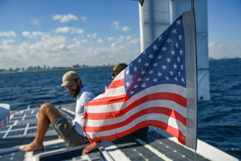Energy Observer arrival at Fort Lauderdale - photo © Energy Observer Productions - Amélie Conty