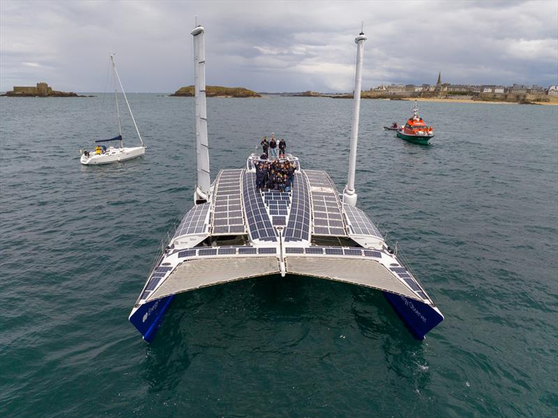 Energy Observer celebrates return to France - photo © Energy Observer Productions - Antoine Drancey