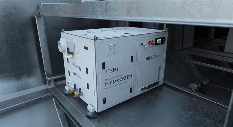 EO3 fuel cell module - photo © Kadeg Boucher