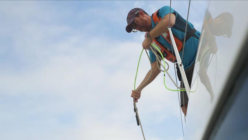 St. Maarten Heineken Regatta welcomed a marine acoustician onboard with race committee to monitor whale presence on the race course and alert the fleet - photo © Volano Media