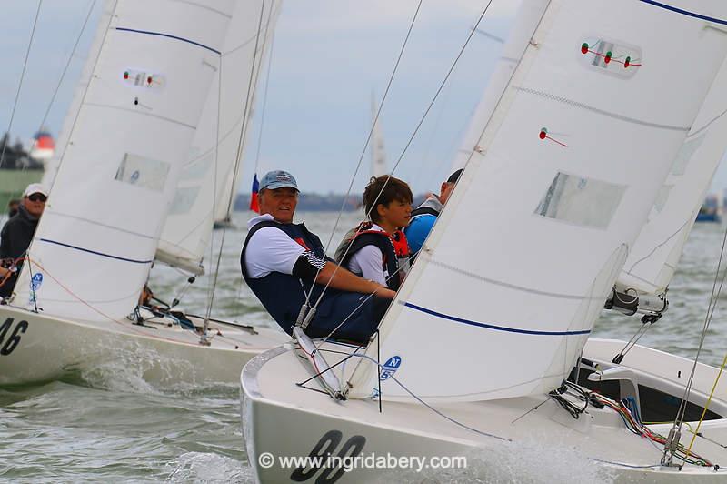 Day 7 of Cowes Week 2023 photo copyright Ingrid Abery / www.ingridabery.com taken at Cowes Combined Clubs and featuring the Etchells class