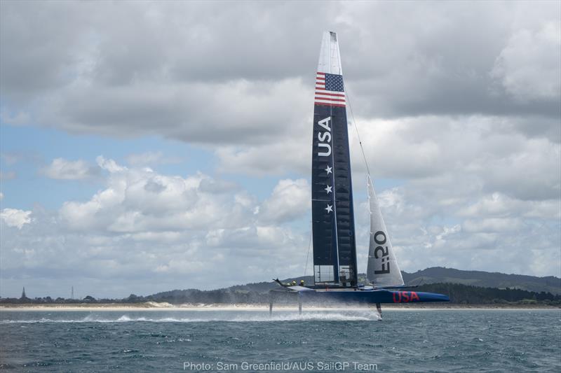 SailGP trials of the supercharged F50 boats - photo © Sam Greenfield / AUS SailGP Team