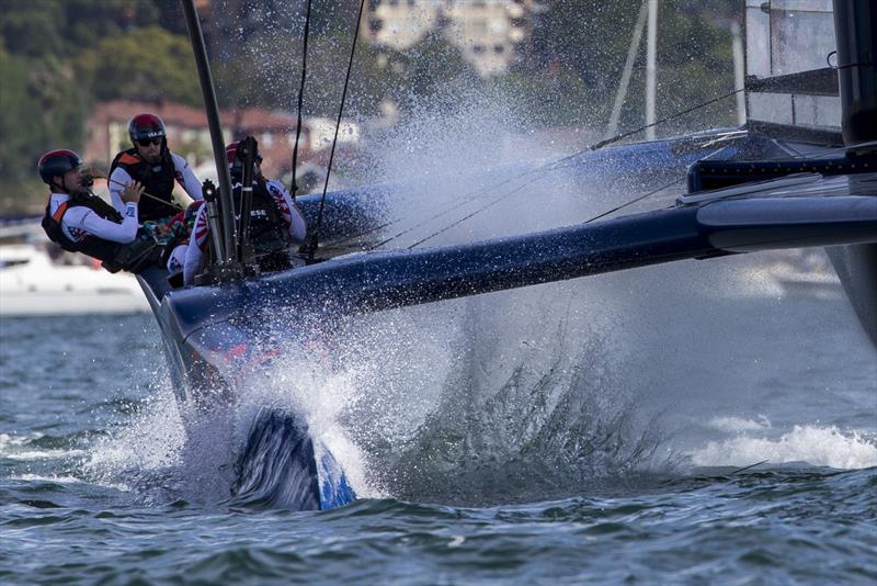 Team USA splashdown - photo © Andrea Francolini