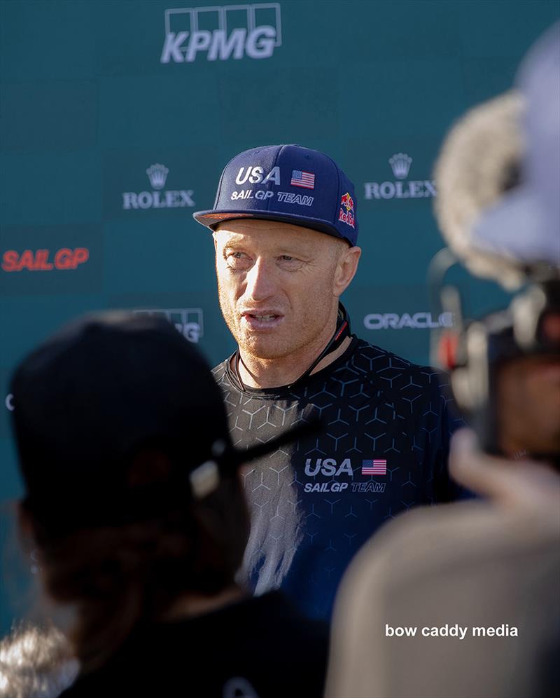 Jimmy Spithill, skipper of USA SailGP - photo © Bow Caddy Media