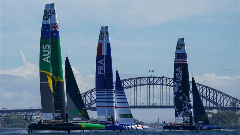 SailGP returns to Sydney Harbour  photo copyright SailGP taken at  and featuring the F50 class