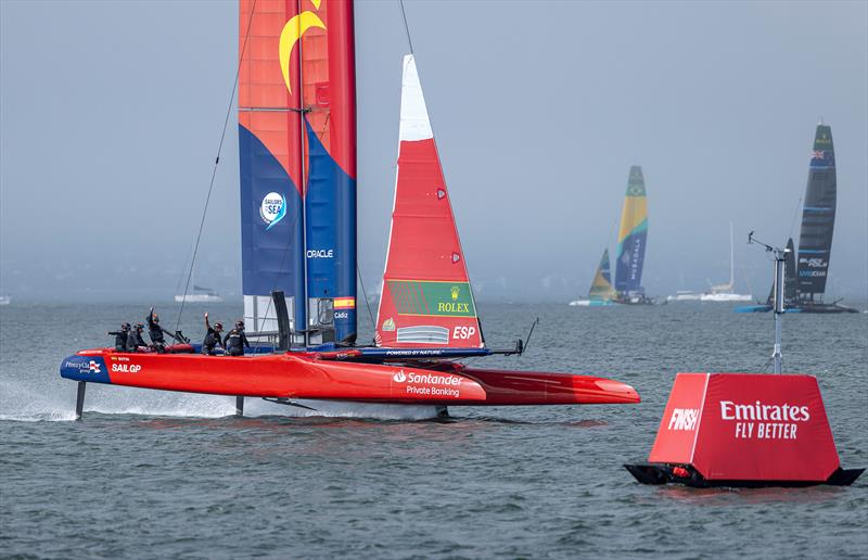 Spain - Race Day 2-  Oracle San Francisco SailGP - March 23, 2025 - San Francisco - photo © Katelyn Mulcahy/SailGP