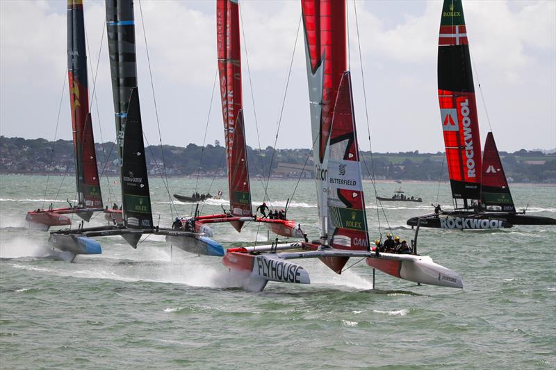 Day 2 - SailGP Portsmouth - July 20, 2025 - photo © Richard Gladwell - Sail-World.com/nz