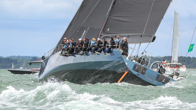 Leopard -  Start -  Rolex Fastnet Race start -  Cowes - July 26, 2025 - photo © Richard Gladwell - Sail-World.com/nz