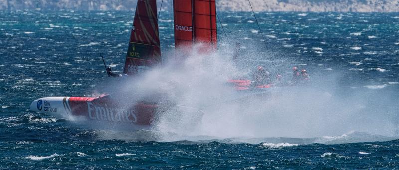 Germany SailGP Team and Switzerland SailGP Team practice in windy conditions ahead of the opening event of the SailGP Season. January 13, 2026 - photo © Andrew Baker/SailGP