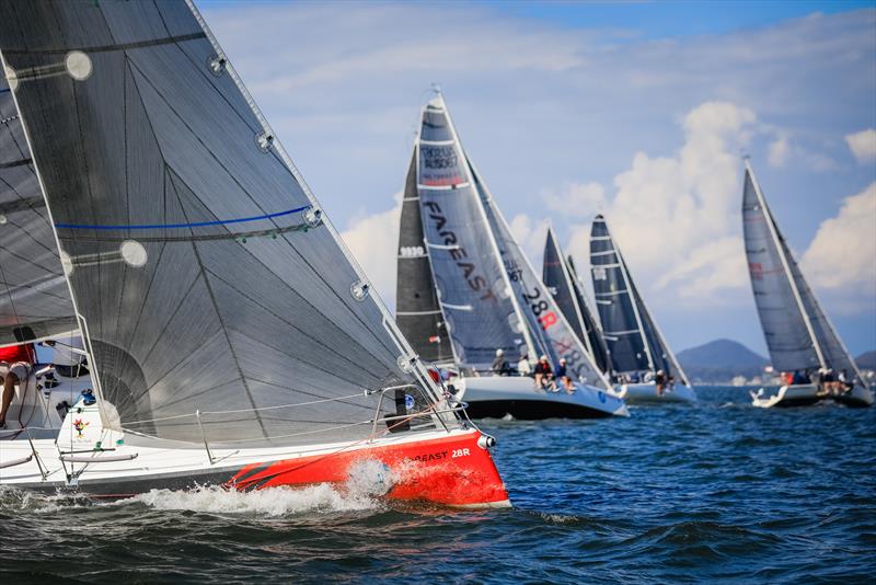 Fareast 28R nationals at Sail Port Stephens - photo © Salty Dingo