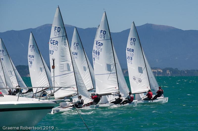 Flying Dutchman World Championship 2019 - Nelson Yacht Club - February 2019 - photo © Graeme Robertson