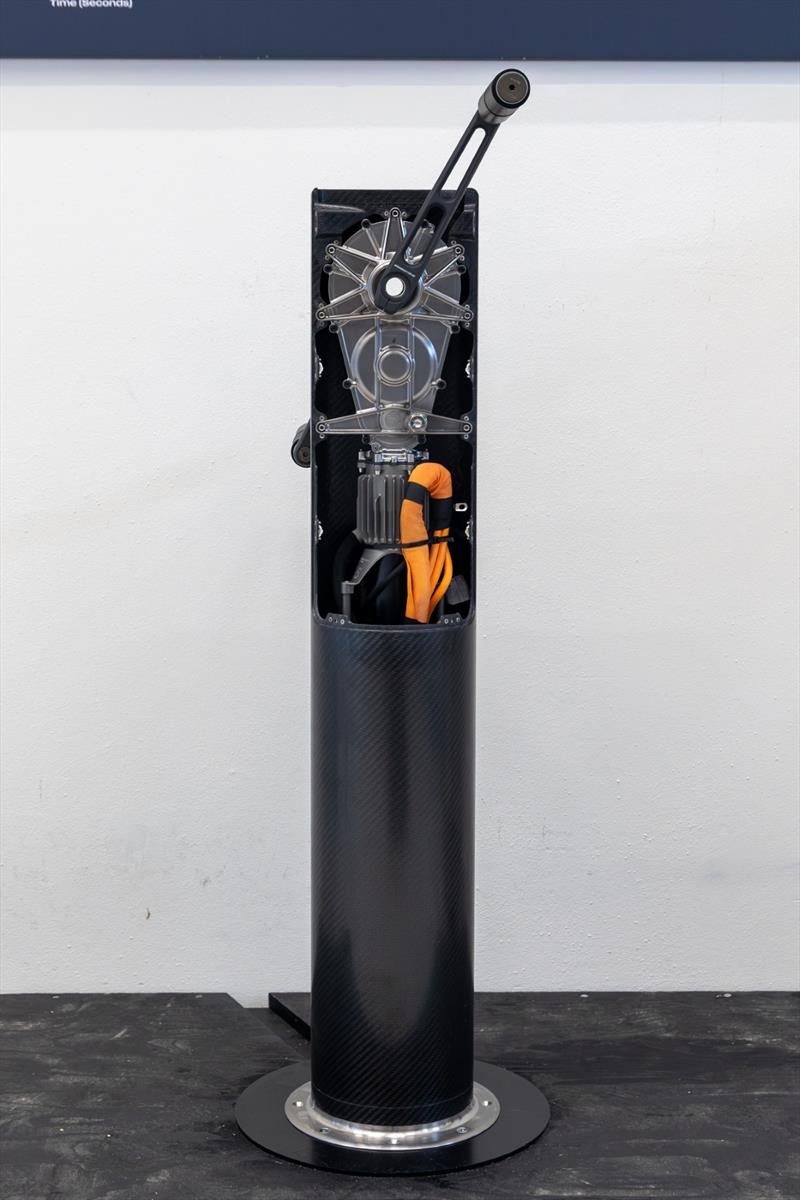 Winch by Wire System - Pedestal - photo © Gianluca Perticoni